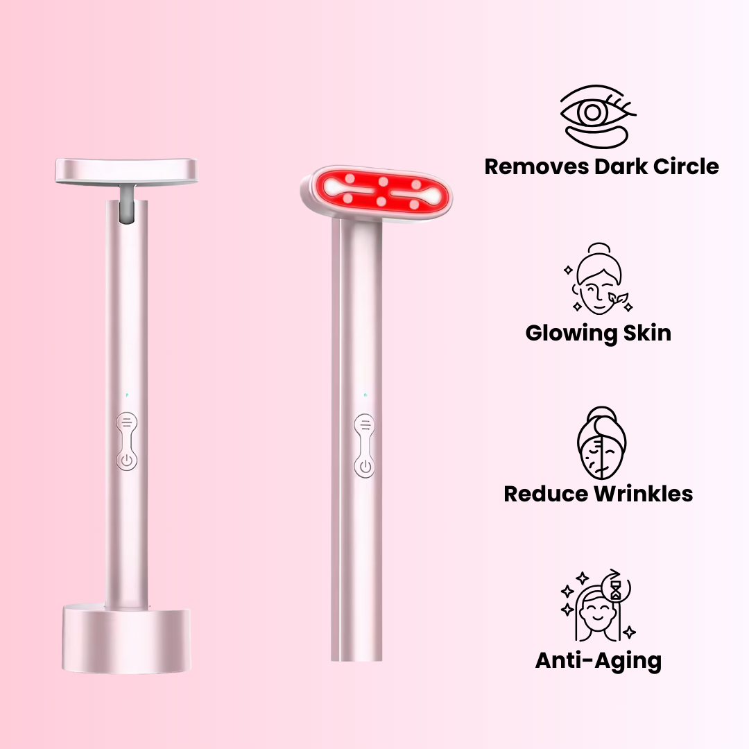 Red Light Therapy 7 in 1 LED Skincare Wand